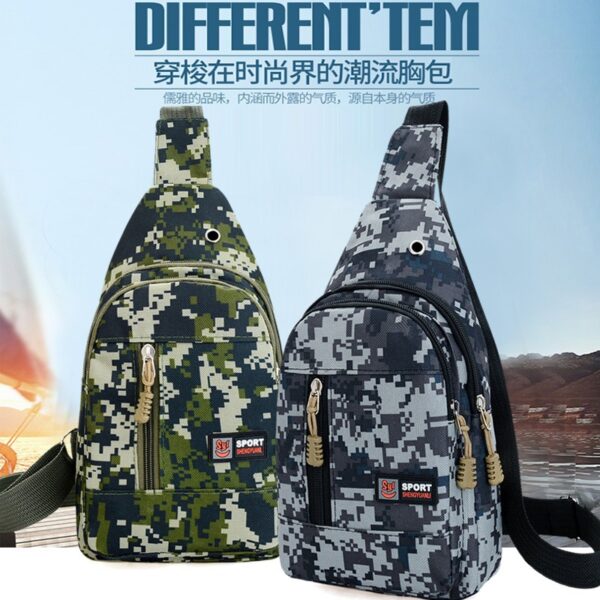 Wholesale Oxford Cloth Tactical Chest Bag Men's Shoulder Bag