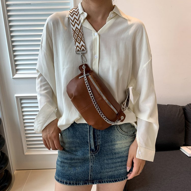 Wholesale Chest Bag Chain PU Shoulder Bag