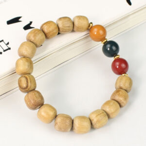 Milk fragrance barrel beads 10*11MM "three color]