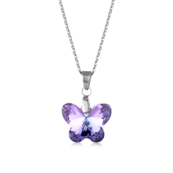 O1CN017HYZSk2BhVkonMzLp_2207598918370-0-cib Wholesale Stainless Steel Butterfly Necklaces