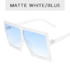 Wholesale PC Large Frame Square Sunglasses