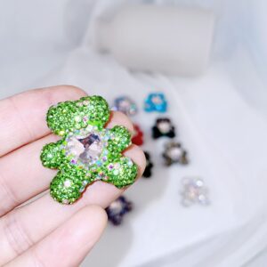 Light green starry bear