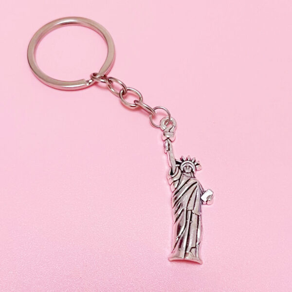 O1CN017Oi9091XwYI1jfWSp_2212961112988-0-cib Wholesale Statue of Liberty Independence Day Commemorative Keychain