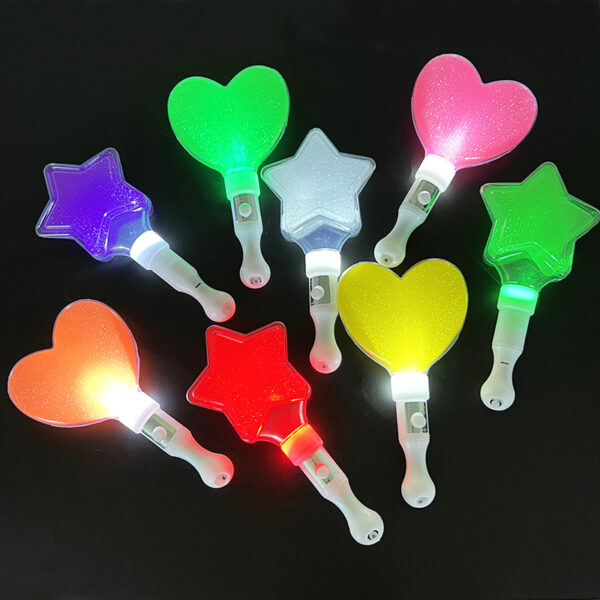 Wholesale of Children's Plastic Flash Sticks and Love Sticks
