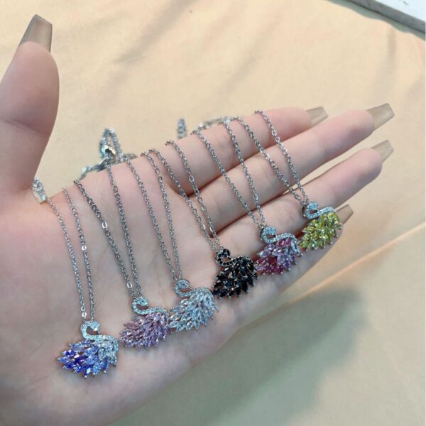 O1CN017PVIj11PKytY9YLfT_2214309291823-0-cib Wholesale Ombre Swan Copper Necklaces