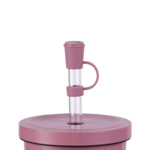 Smoke pink dust plug