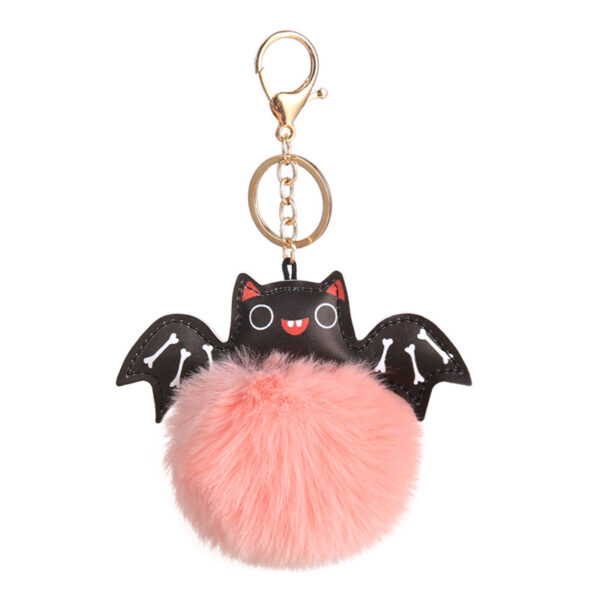 O1CN017SRfxv1m9Hm1Jf2qh_2206918704911-0-cib Wholesale Bat Pendant Rex Rabbit Fur Keychains