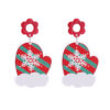 O1CN017SUoGz1G1tr8QiJUn_2024060563-0-cib Wholesale Christmas Double-sided Glitter Acrylic Earrings