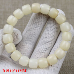 Yellow and white meaning straight cut 10*11mm