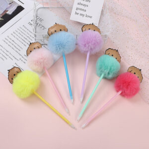 Wholesale of Plastic Plush Cartoon Ballpoint Pens for Dogs