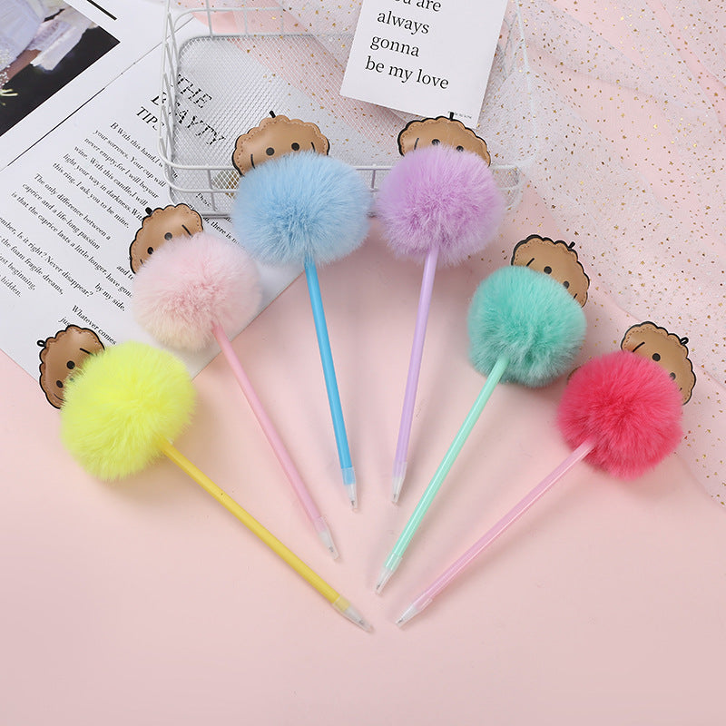 Wholesale of Plastic Plush Cartoon Ballint Pens for Dogs