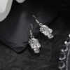Wholesale Halloween Trendy Street Style Hip-hop Style Skull Earrings