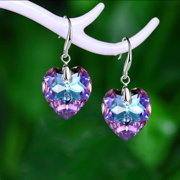 O1CN017XJVfY1eqK2pMOddl_2211101453922-0-cib Wholesale Ocean Star Heart Glass Earrings