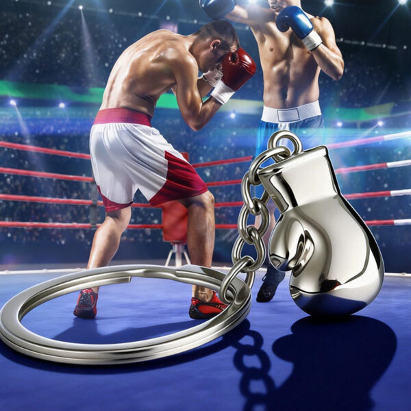 Wholesale Metal Boxing Gloves Keychain