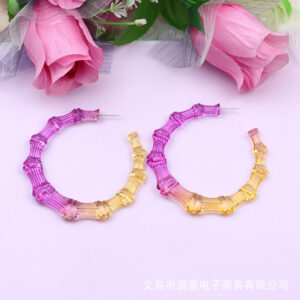 7.5cm yellow purple
