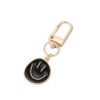Wholesale Colorful Oil Drip Smile Alloy Keychains