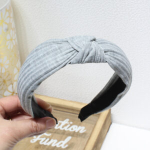 [Knitting style] light gray