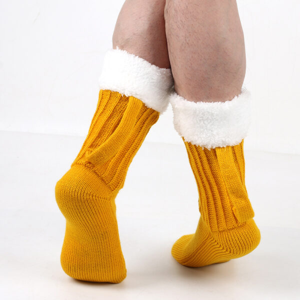 O1CN017bcdct1EFyo5Gd9p5_1640460323-0-cib Wholesale Beer Socks Thick Woolen Socks Autumn and Winter Knitted Warm Mid-calf Socks