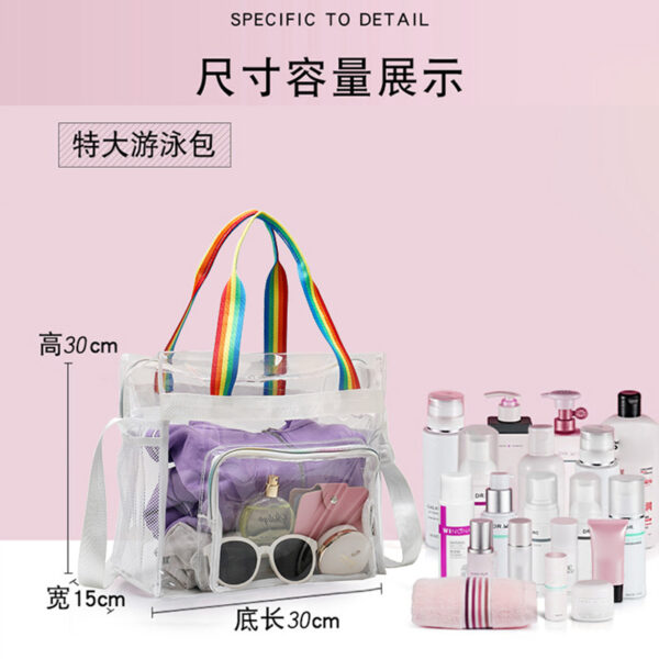 O1CN017bm7Yx2L7vCizcRy0_2212854219646-0-cib Wholesale Transparent PVC Tote Bag