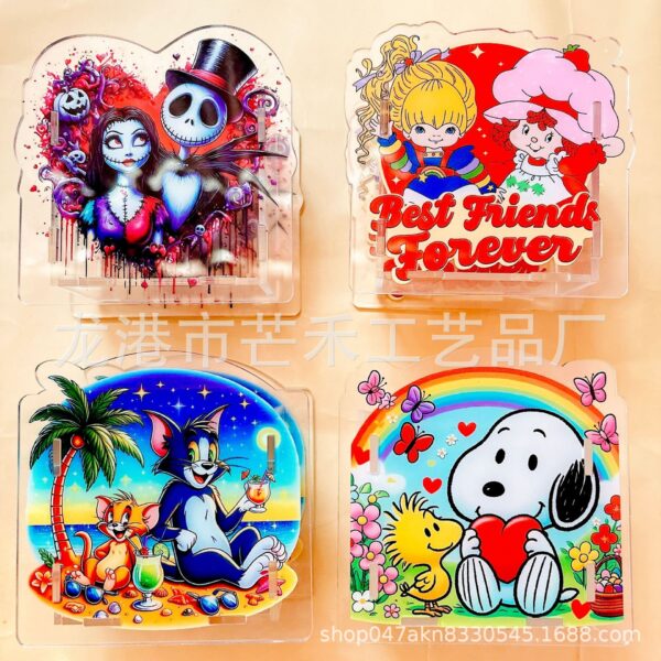 Wholesale 10cm Cartoon DIY Acrylic Pen Holder OLY Exclusive