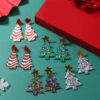 Wholesale Light Luxury, High-end Christmas Design, Niche Fashion Earrings
