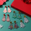 Wholesale Light Luxury, High-end Christmas Design, Niche Fashion Earrings