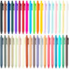 Whoelsale Candy Color Press Plastic Pen Gift Office Tools Teacher Gift