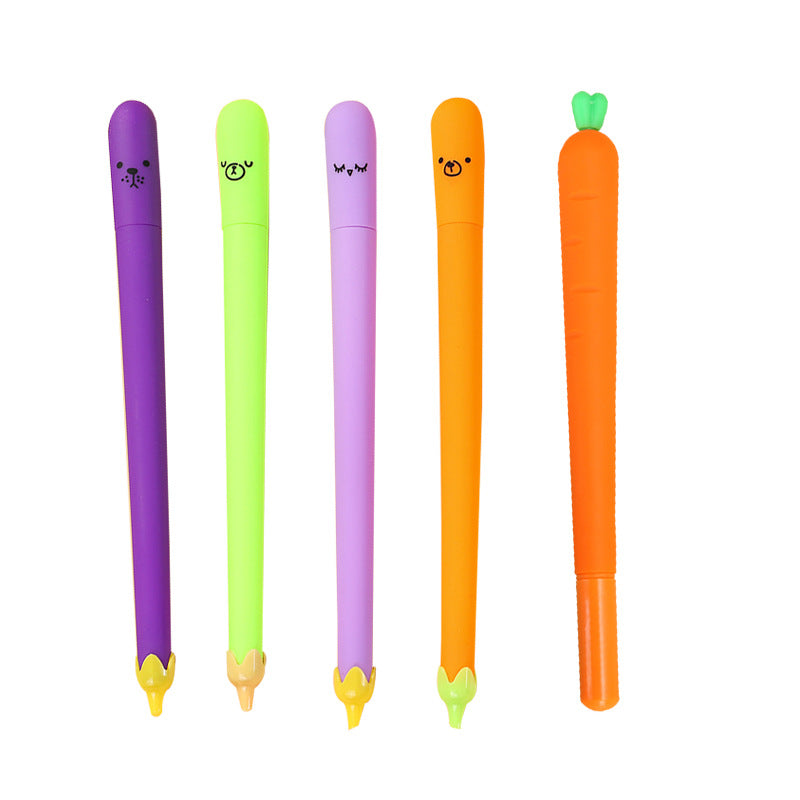 Wholesale Plastic Imitation Vegetable Gel Pen