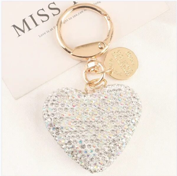 O1CN017kPZTV2Jx6WCCf4lK_2922119487-0-cib Wholesale Zinc Alloy Full Diamond Peach Heart Keychains