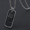 O1CN017oXffW28UjvqWwYnd_2214006627936-0-cib Wholesale men's personalized titanium steel alloy dark feather brand necklace