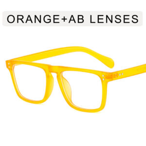 Metal hinge / Orange frame anti-blue light tablet