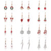 Wholesale Christmas Colorful Earrings Set