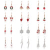 Wholesale Christmas Colorful Earrings Set