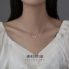 Wholesale S925 Sterling Silver Tulip Necklace