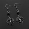 O1CN017sbSQQ1VaRtGB91Kn_2212758802669-0-cib Wholesale Gothic Punk Style Hollow Cross Pendant Earrings