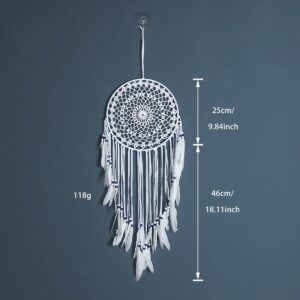 Ms9518a white blue beads 25cm / 20*80