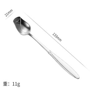 silver 13cm roses (patent)