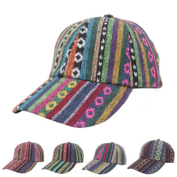Wholesale Bohemian Style Cotton Baseball Caps