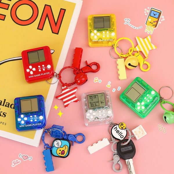 Wholesale Metal Tetris Game Keychain