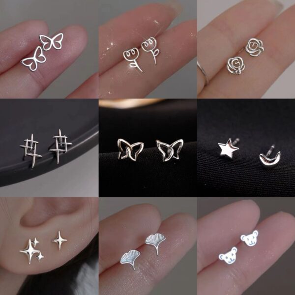 Wholesale 925 Silver Stud Earrings