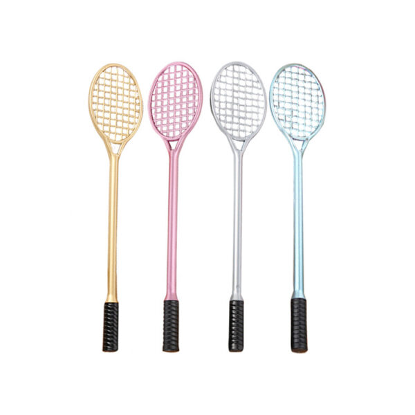 Wholesale Tennis Racket Plastic Ballpoint Pen