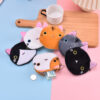 Wholesale Cartoon Mini Kitten Plush Coin Purse