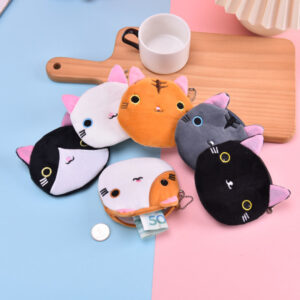 O1CN0180RfHI1dJWCe02B21__2466453715-0-cib Wholesale Cartoon Mini Kitten Plush Coin Purse