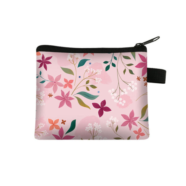 O1CN01817DcV1kR1qMDsuUL_2427084679-0-cib Wholesale Polyester Floral Coin Purse Ladies Coin Key Storage Bag
