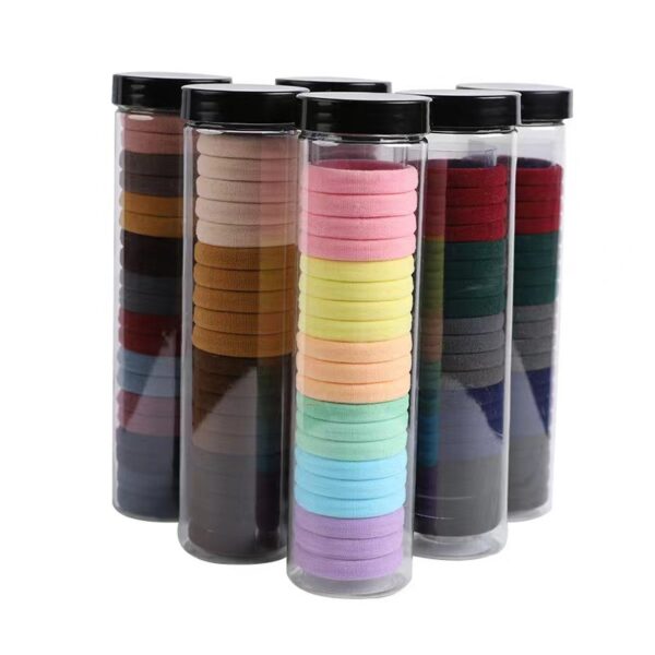 Wholesale of 20 Canned High Elasticity Fabric Hair Ropes