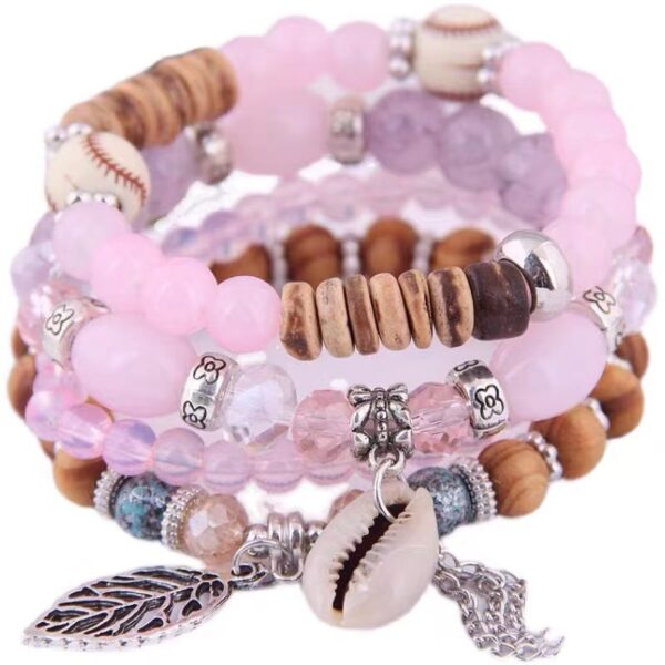Wholesale Bohemian Shells Alloy Bracelet