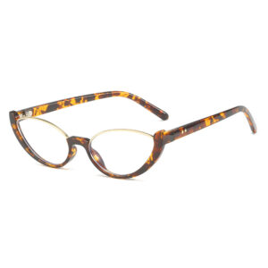 Leopard Frame / White film anti-blue light