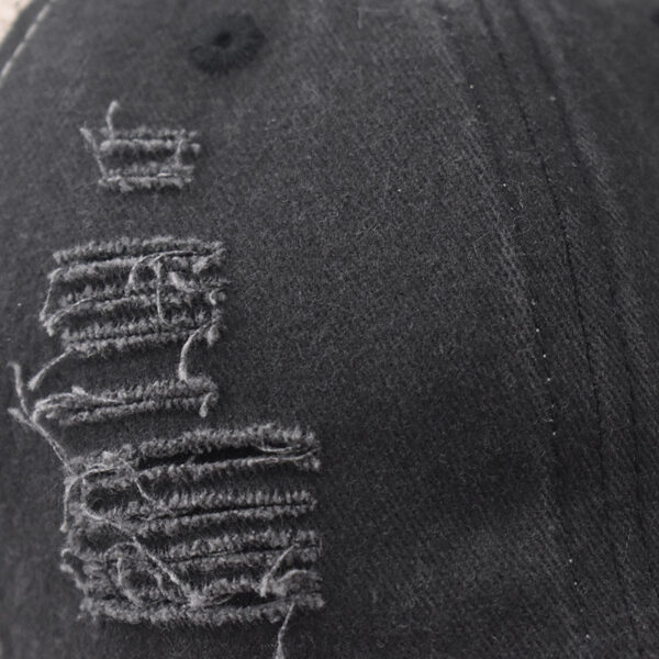 Wholesale Washed Distressed Baseball Cap with Holes