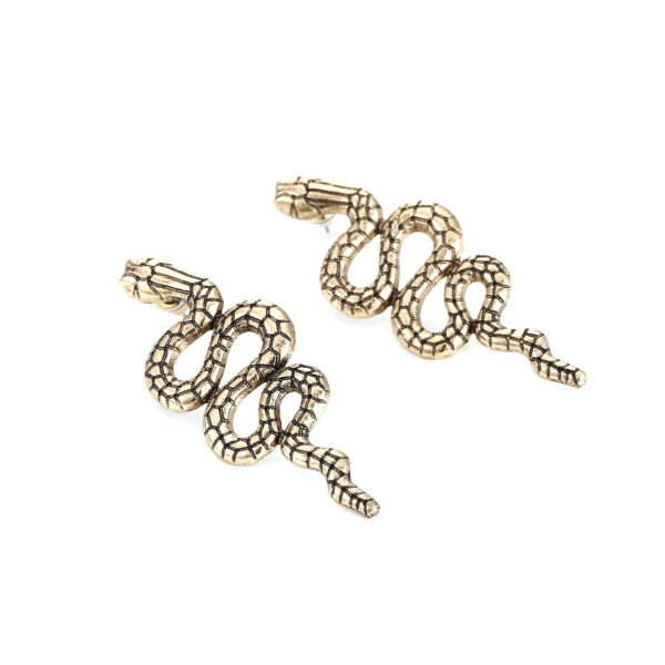 Wholesale Vintage Snake Alloy Earrings