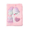 O1CN018CygpP1GbAKMQDyez_2200734000640-0-cib Wholesale Macaron A5 Unicorn Plush Notebook
